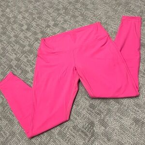 Lululemon Align High Rise Leggings, Hot Pink, Size 12